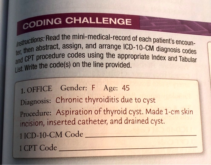 Cpt code for cyst aspiration