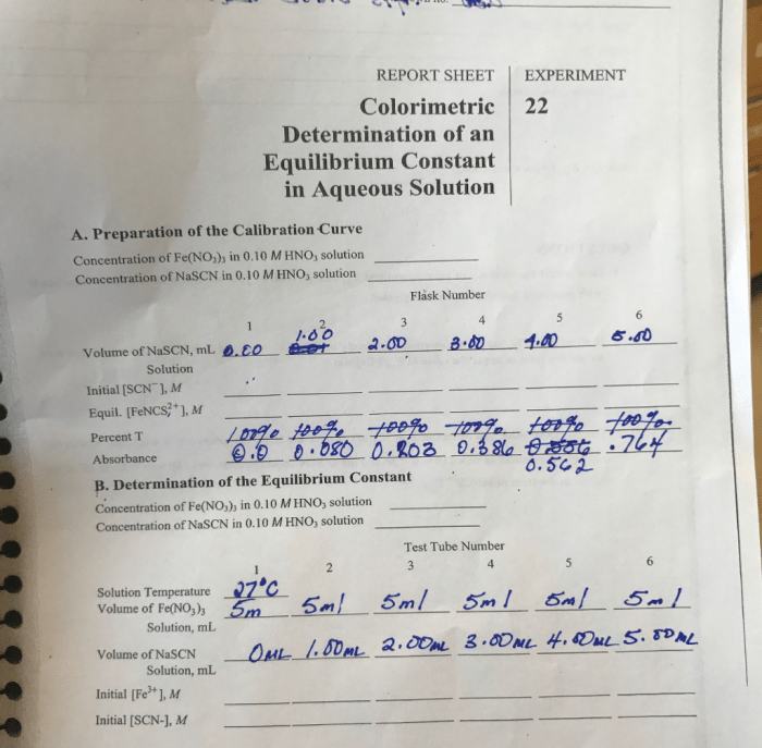 Experiment 38 qual 1 report sheet