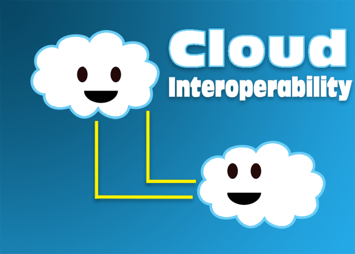 Interoperability is a weakness in cloud computing